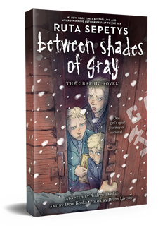 Cover for Between Shades of Gray Graphic Novel